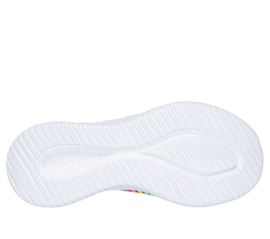 Skechers Kinder-Schuhe Ulta Flex 3.0 - Regenbogen-Geschwindigkeit