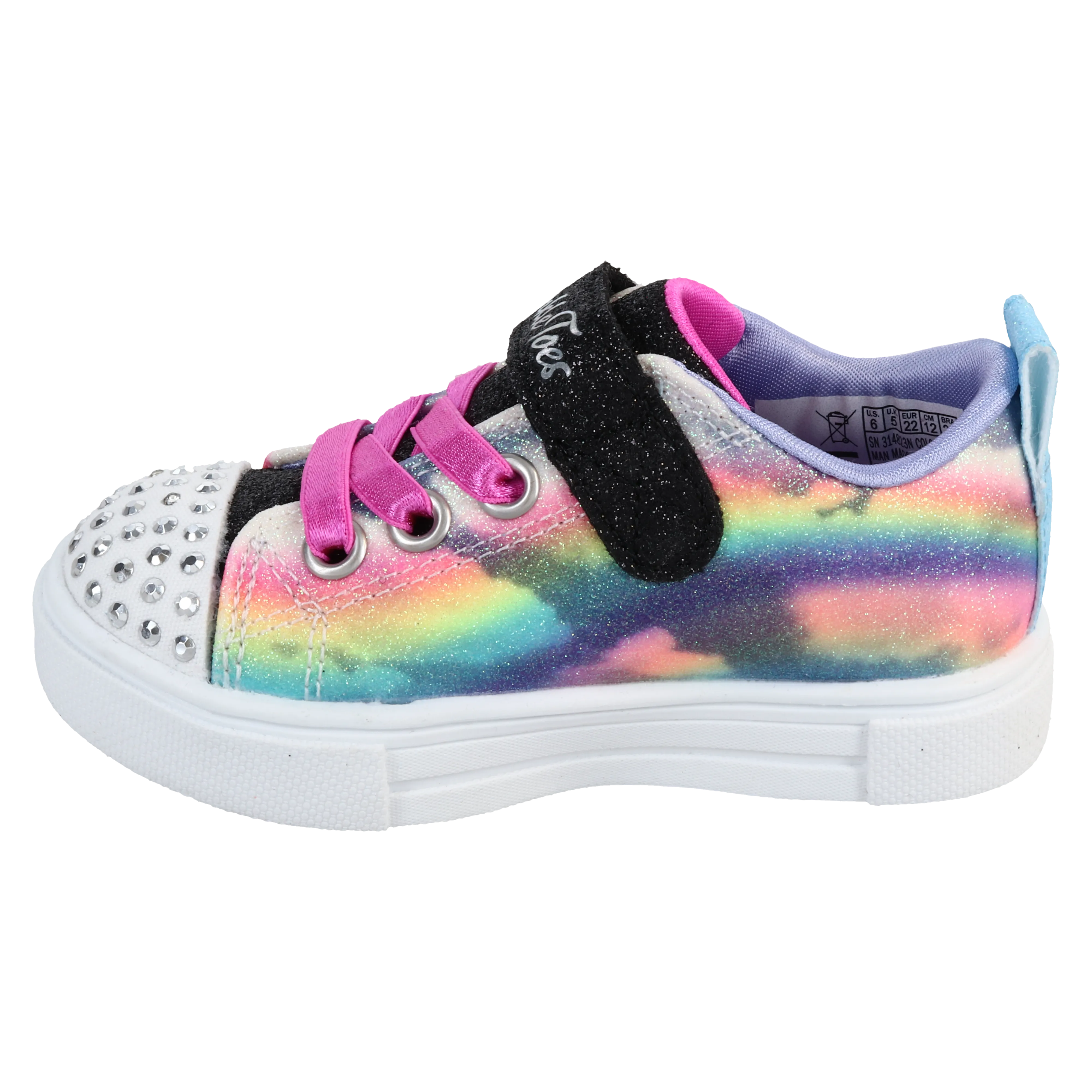 Schuhe Skechers Kleinkinder Twinkle Toes: Funkelnde Funken - Ombre Liebe