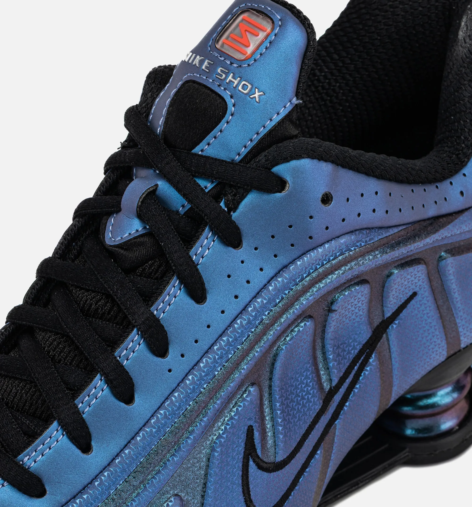 Shox R4 Herren Lifestyle-Schuh - Schwarz/Knallrot