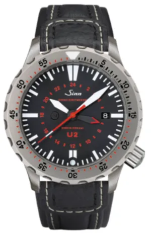 Sinn Uhren Sinn U2 EZM 5 Lederarmbanduhr