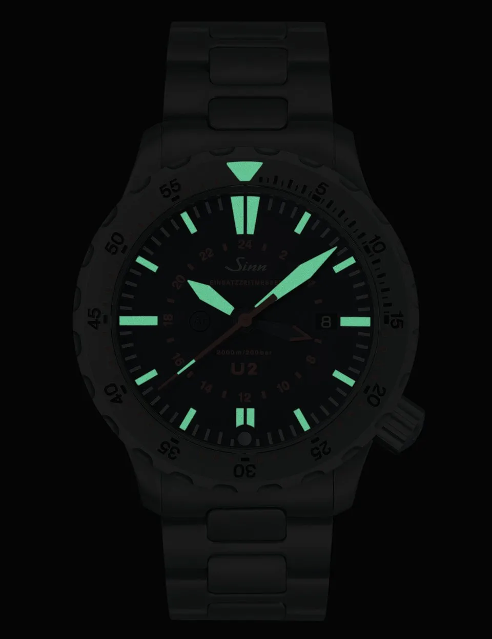Sinn Uhren Sinn U2 EZM 5 Lederarmbanduhr