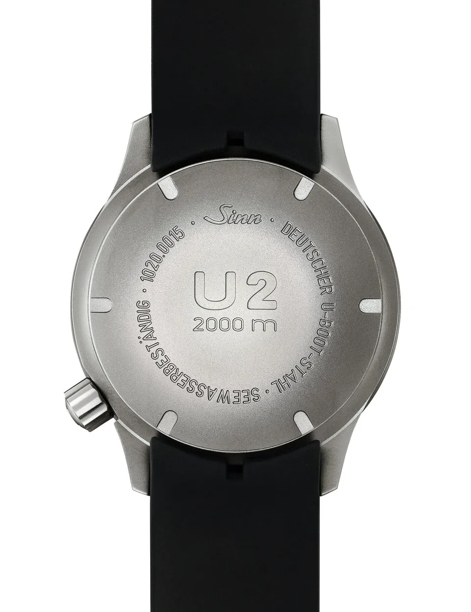 Sinn Uhren Sinn U2 EZM 5 Gummiumbanduhr