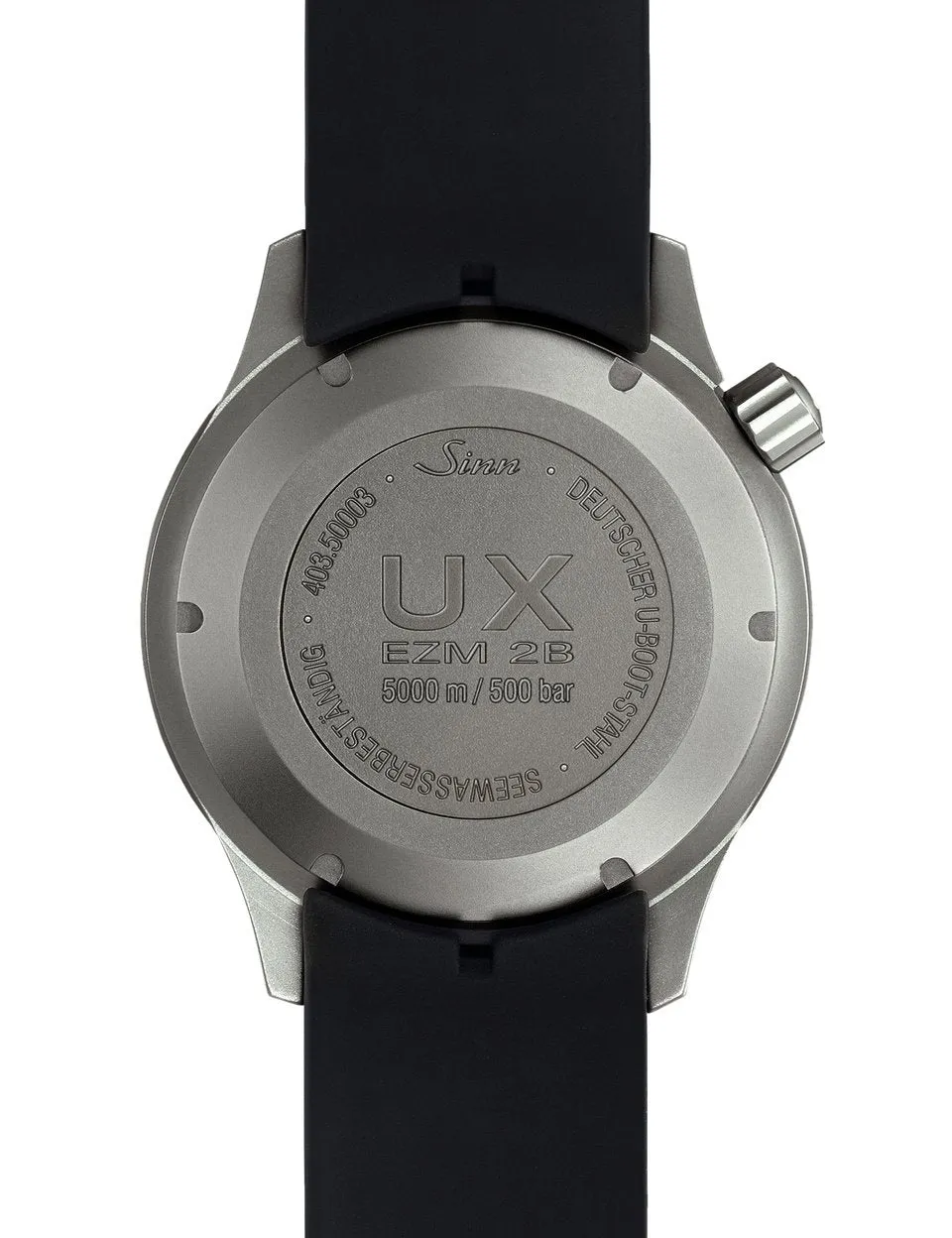 Sinn Uhren Sinn UX GSG 9 EZM 2B Vintage Rindsleder Braun Armbanduhr