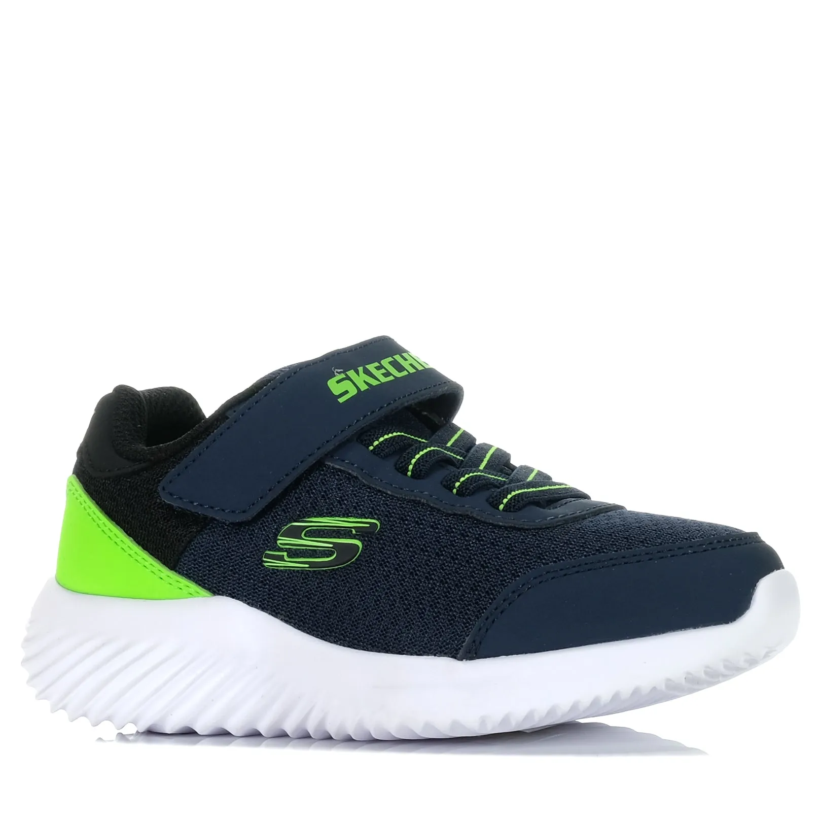 Skechers Bounder - Trekzic 403908L Navy Lime Schuhe_Skechers