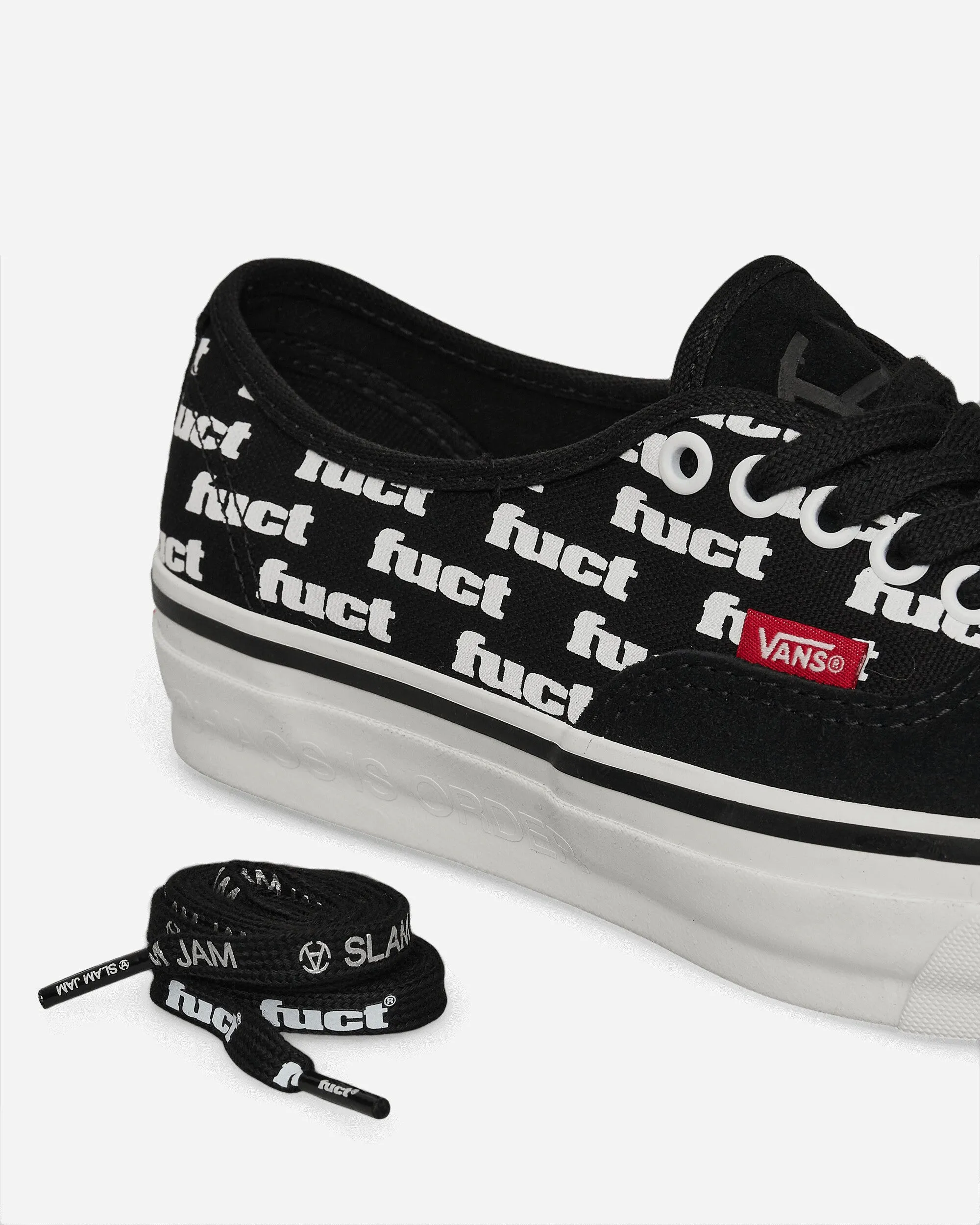 Slam Jam von FUCT LX Authentic Reissue 44 Sneakers Schwarz / Marshmallow