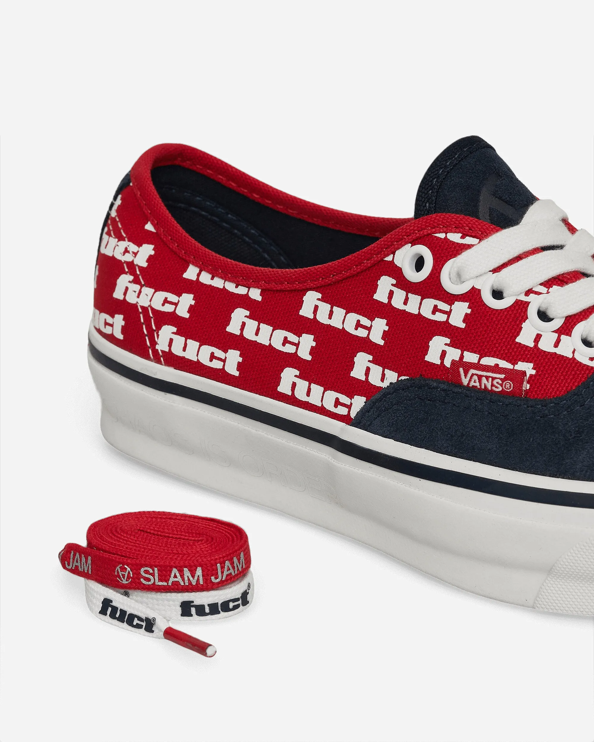 Slam Jam von FUCT LX Authentic Reissue 44 Sneakers Rennrot / Mehrfarbig