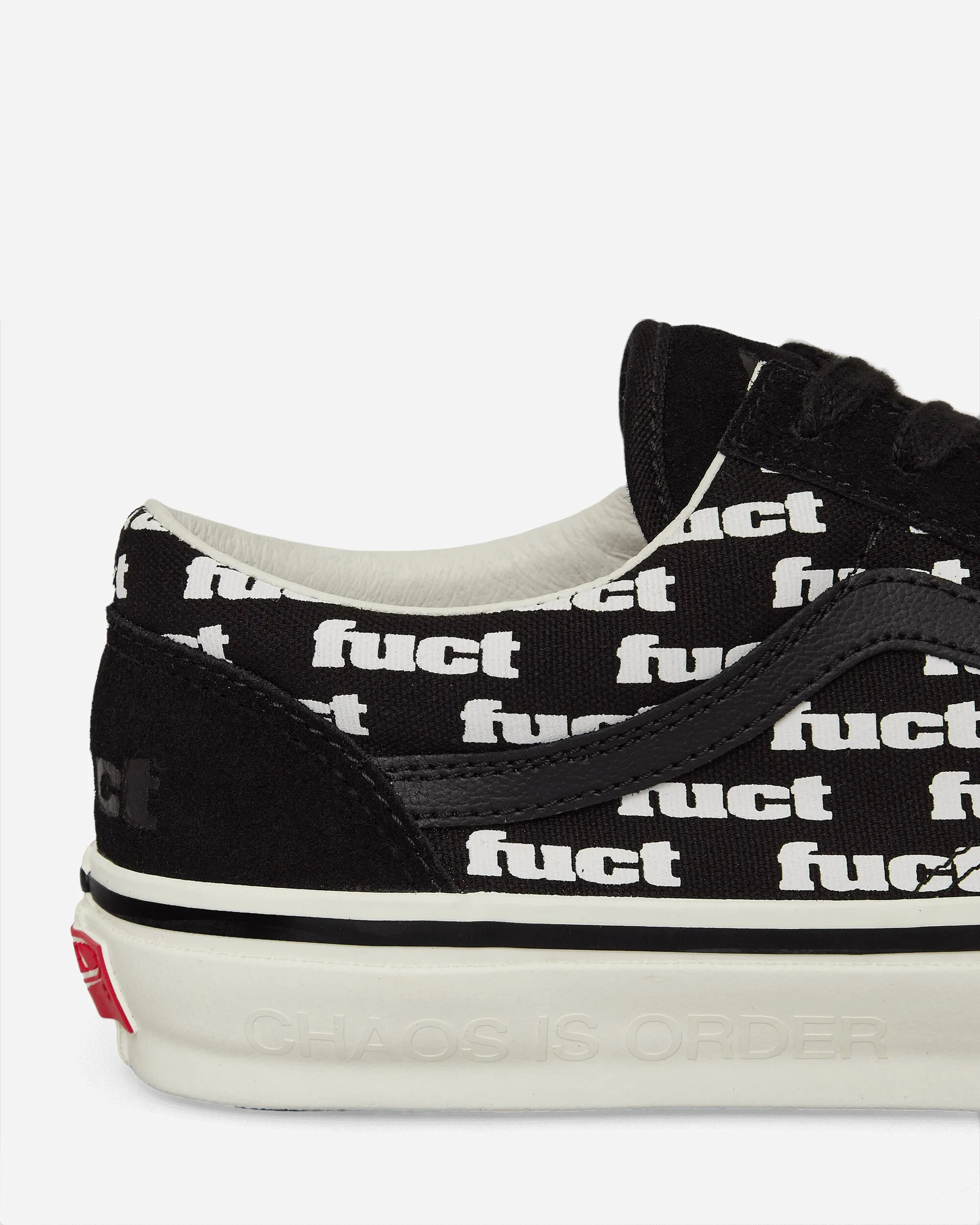 Slam Jam von FUCT LX Old Skool Neuauflage 36 Sneakers Schwarz / Marshmallow