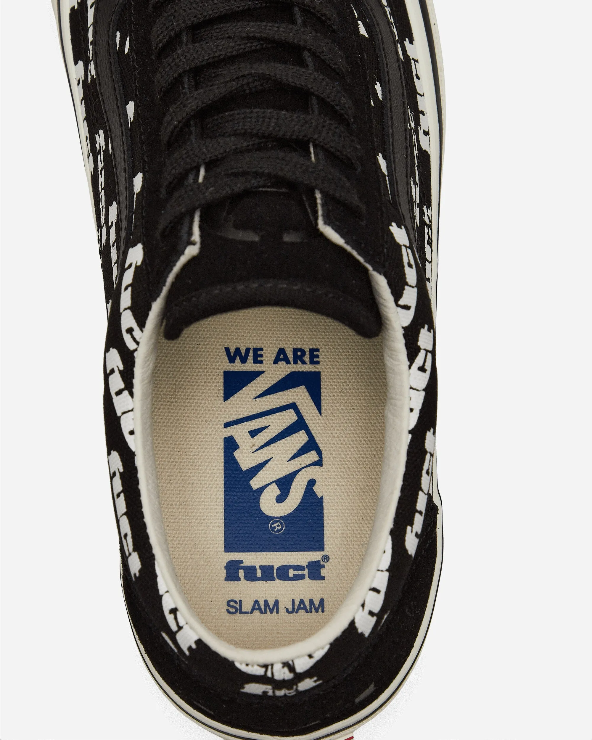Slam Jam von FUCT LX Old Skool Neuauflage 36 Sneakers Schwarz / Marshmallow