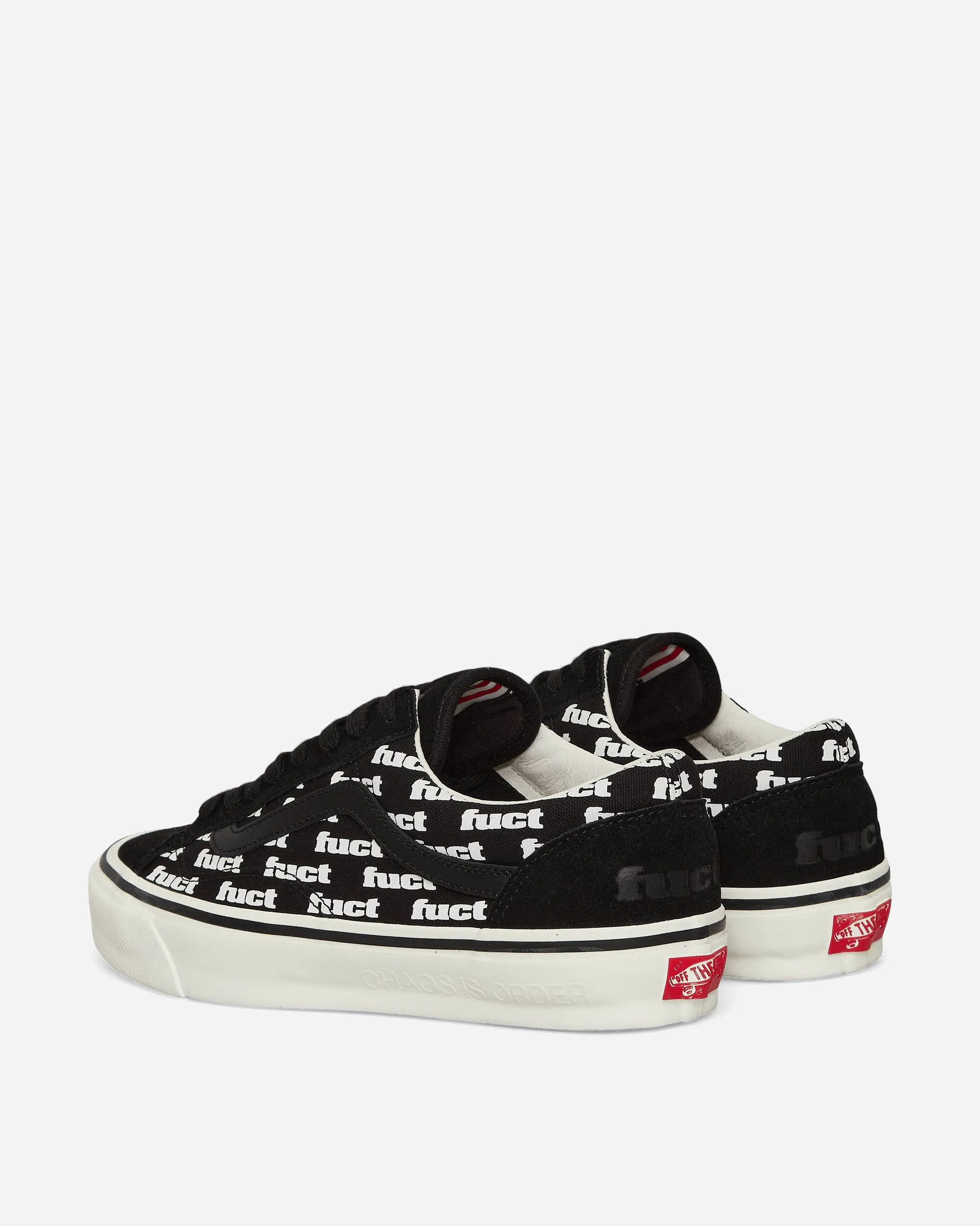 Slam Jam von FUCT LX Old Skool Neuauflage 36 Sneakers Schwarz / Marshmallow