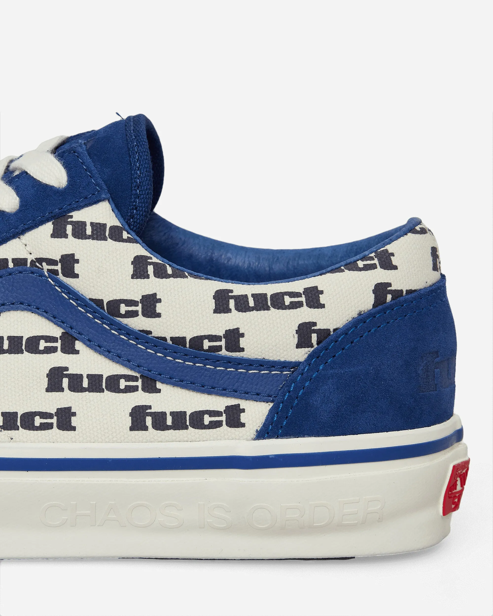 Slam Jam von FUCT LX Old Skool Neuauflage 36 Sneakers Weiß / True Blue