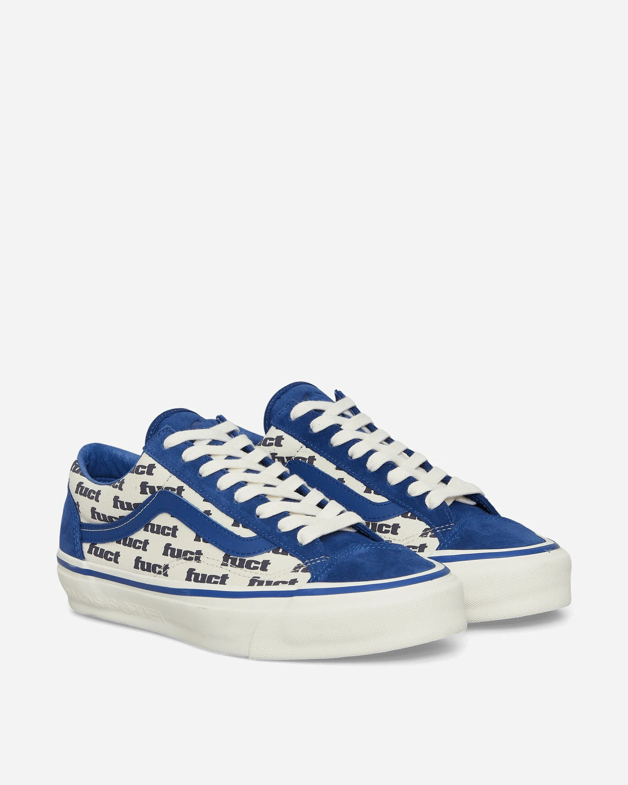 Slam Jam von FUCT LX Old Skool Neuauflage 36 Sneakers Weiß / True Blue