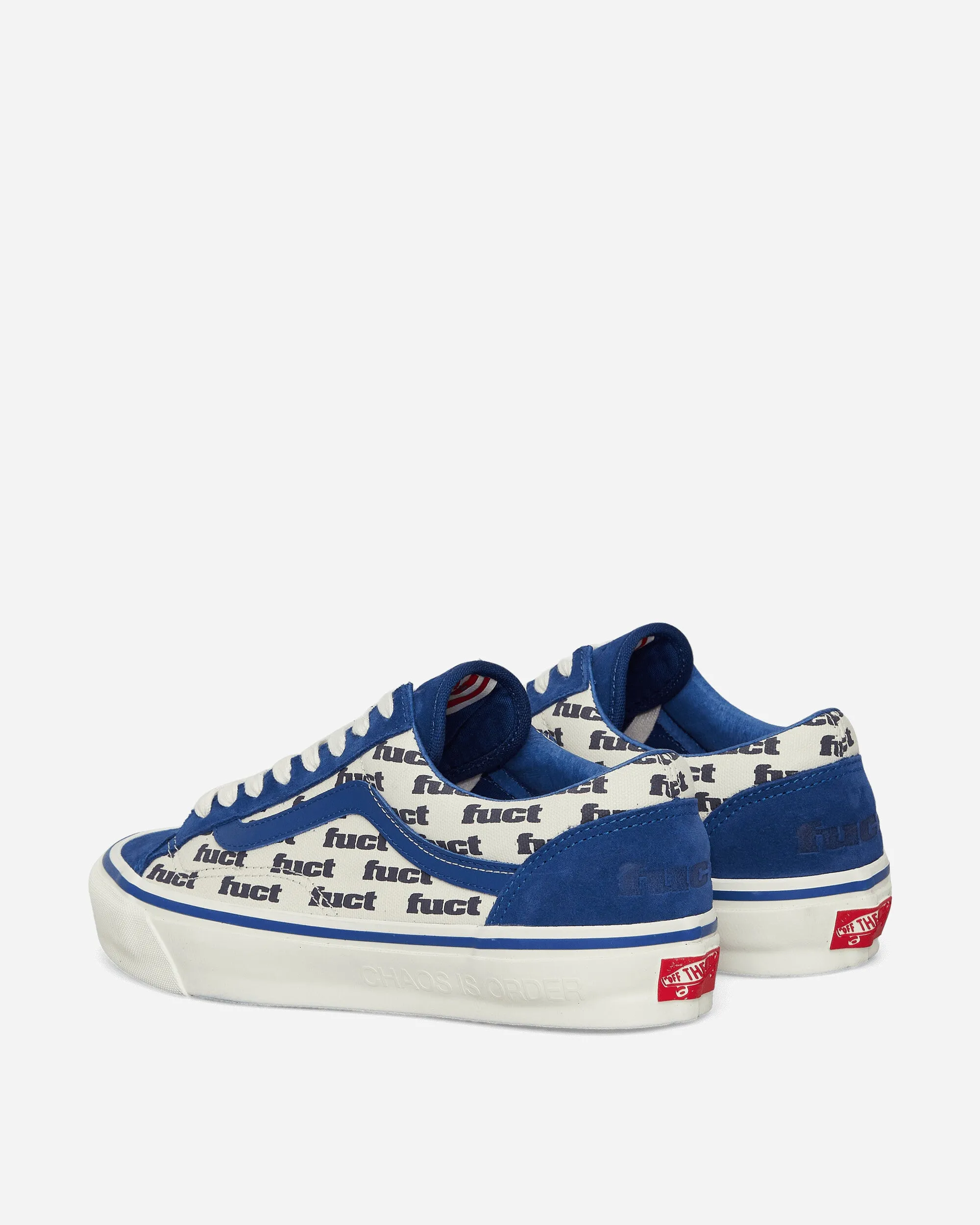 Slam Jam von FUCT LX Old Skool Neuauflage 36 Sneakers Weiß / True Blue