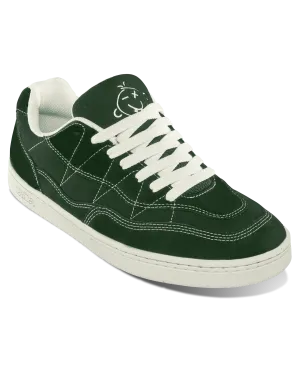Schlangenschuhe in Jägergrün