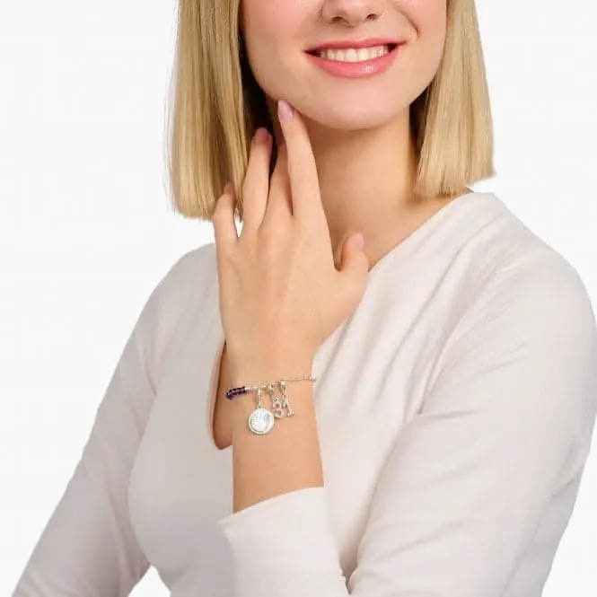 Sterling Silber Zirkonia Nummer 6 Anhänger 2130-051-21 Thomas Sabo Sammelbare Charms