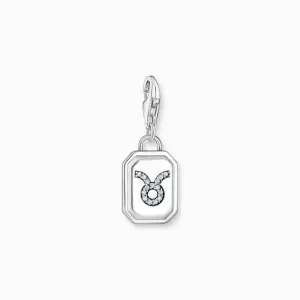 Sterling Silber Zirkonia Sternzeichen Stier Anhänger 2151-643-21 Thomas Sabo Sammelbare Charms