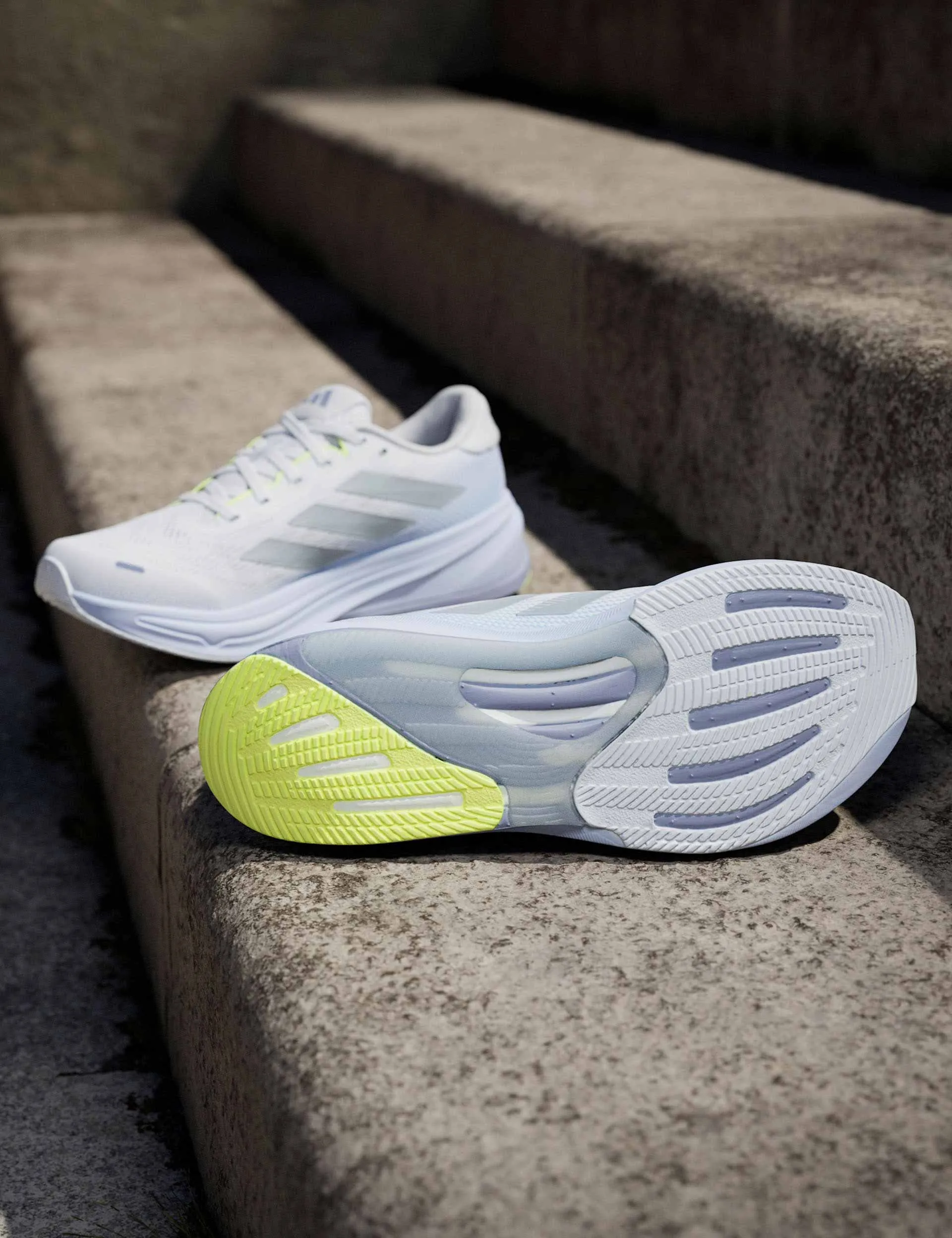 Supernova Rise 2 Laufschuhe - Grau/Dunkelgrau/Silberviolett