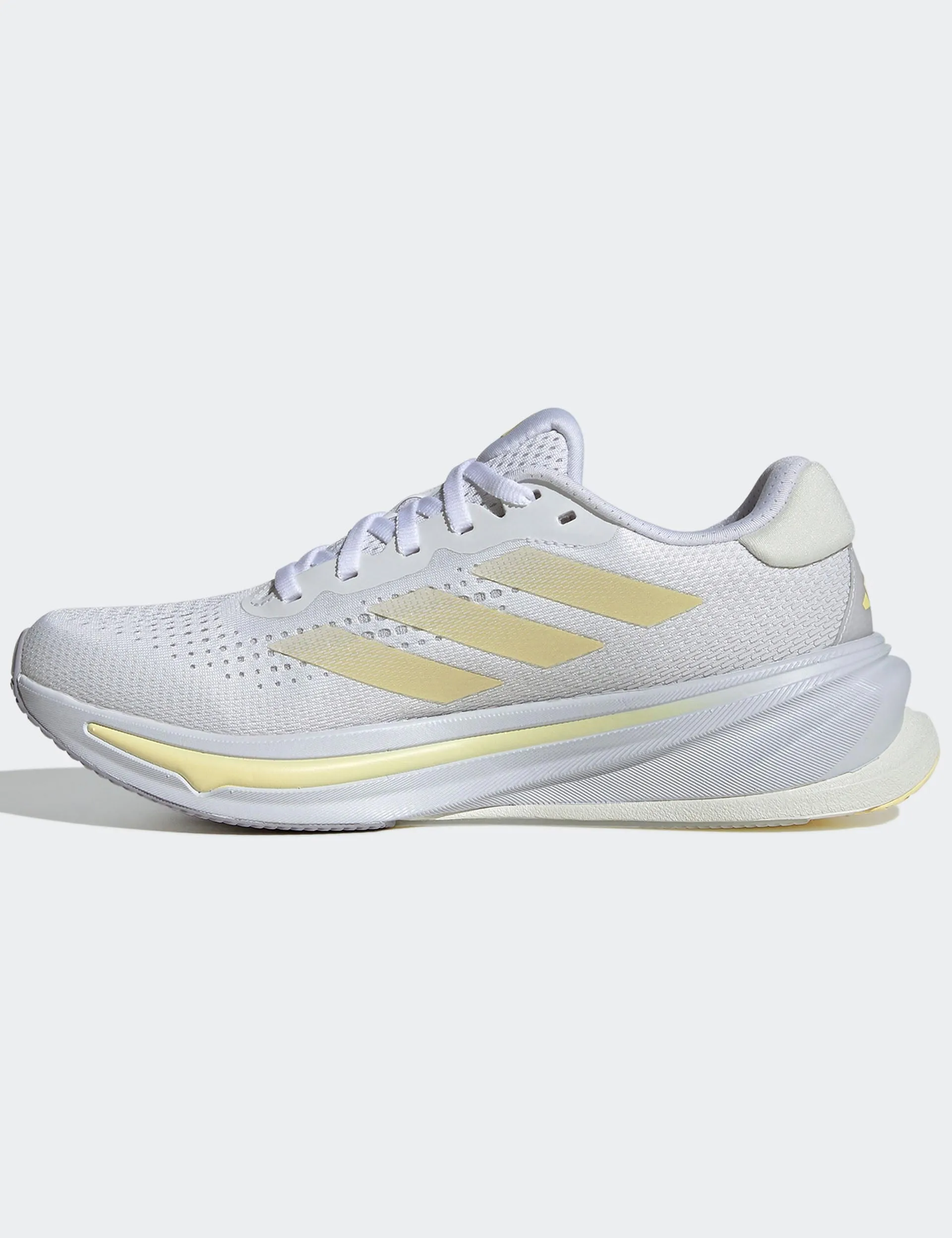 Supernova Rise Laufschuhe - Wolkenweiß/Zero Metallic/Fast Gelb