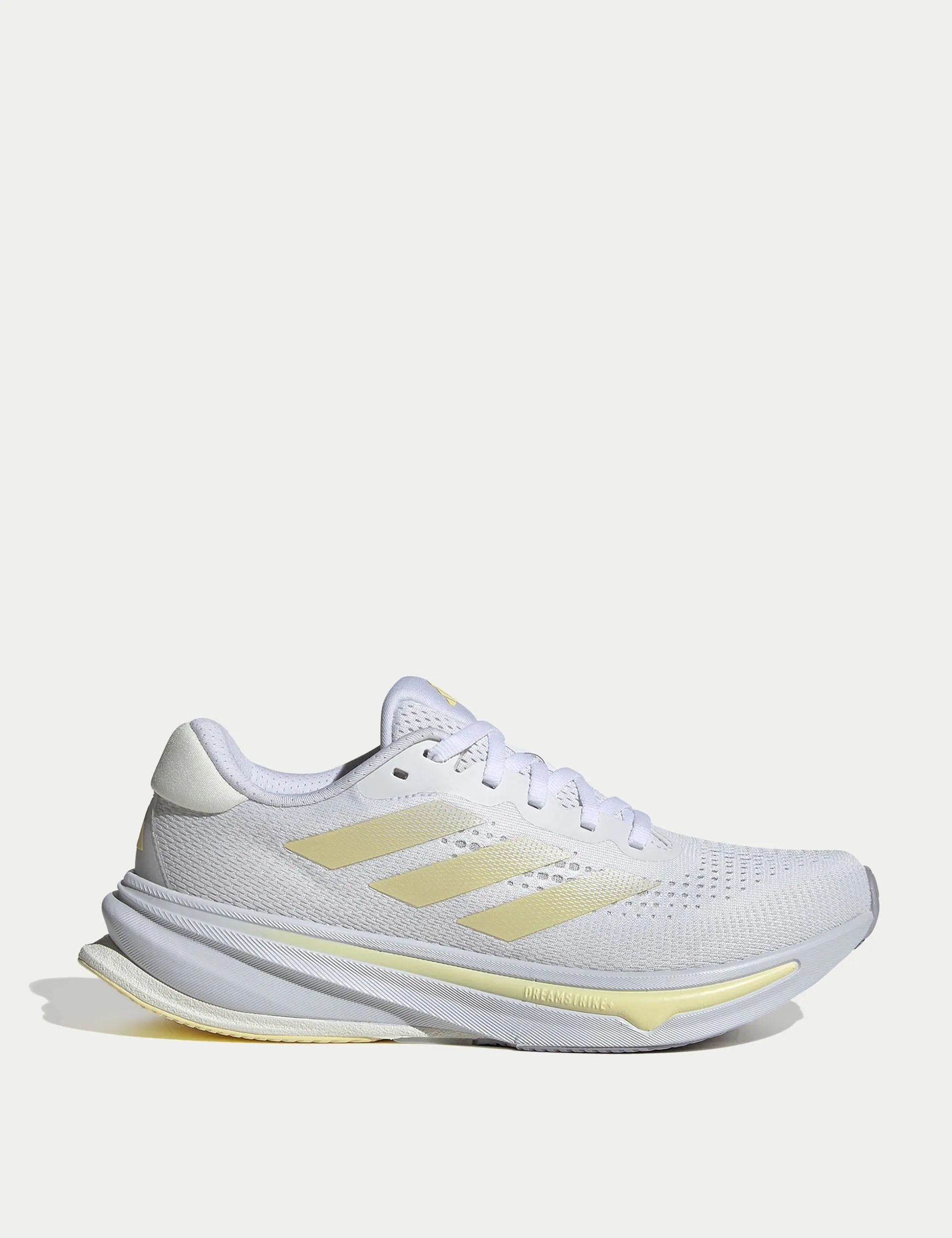 Supernova Rise Laufschuhe - Wolkenweiß/Zero Metallic/Fast Gelb