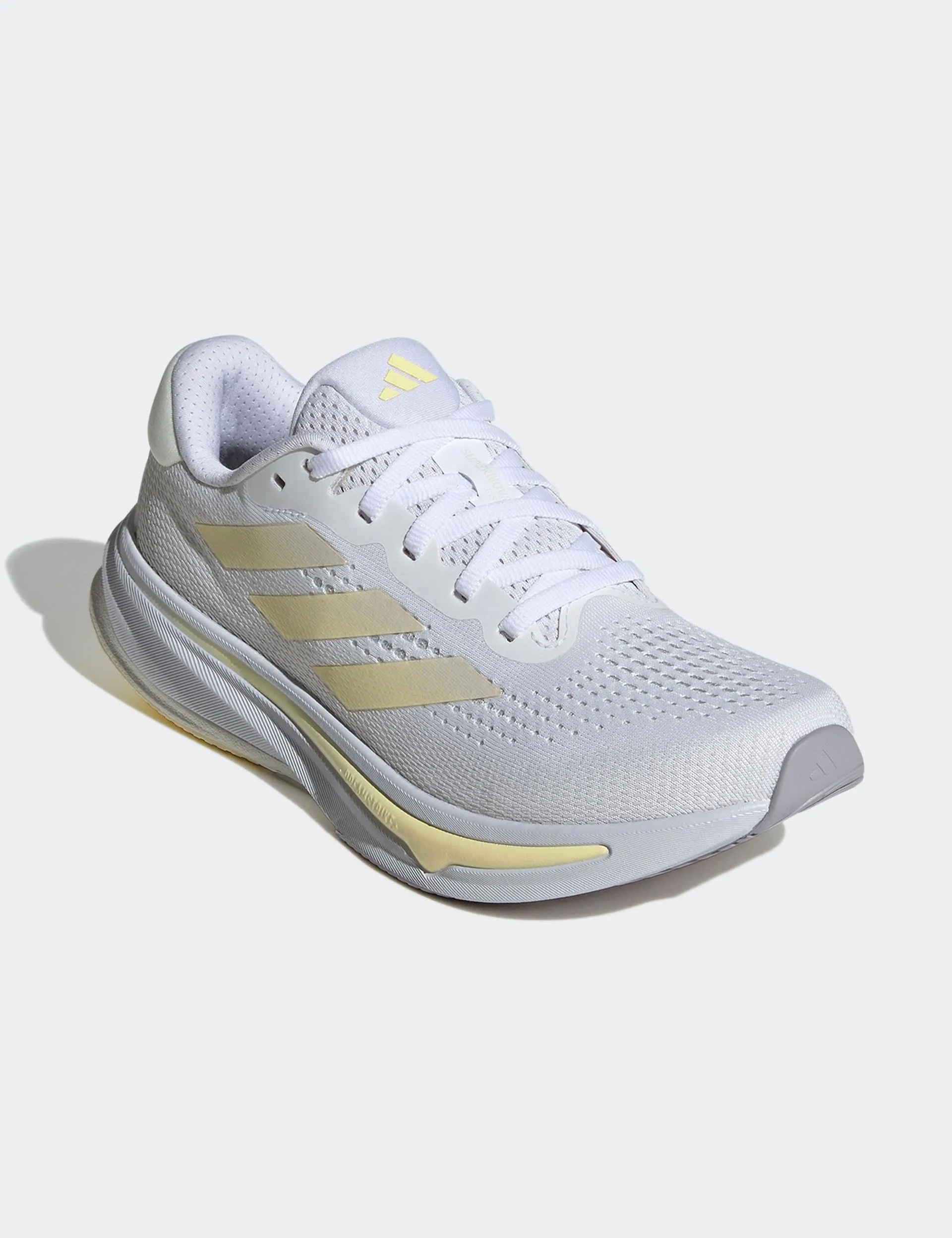 Supernova Rise Laufschuhe - Wolkenweiß/Zero Metallic/Fast Gelb