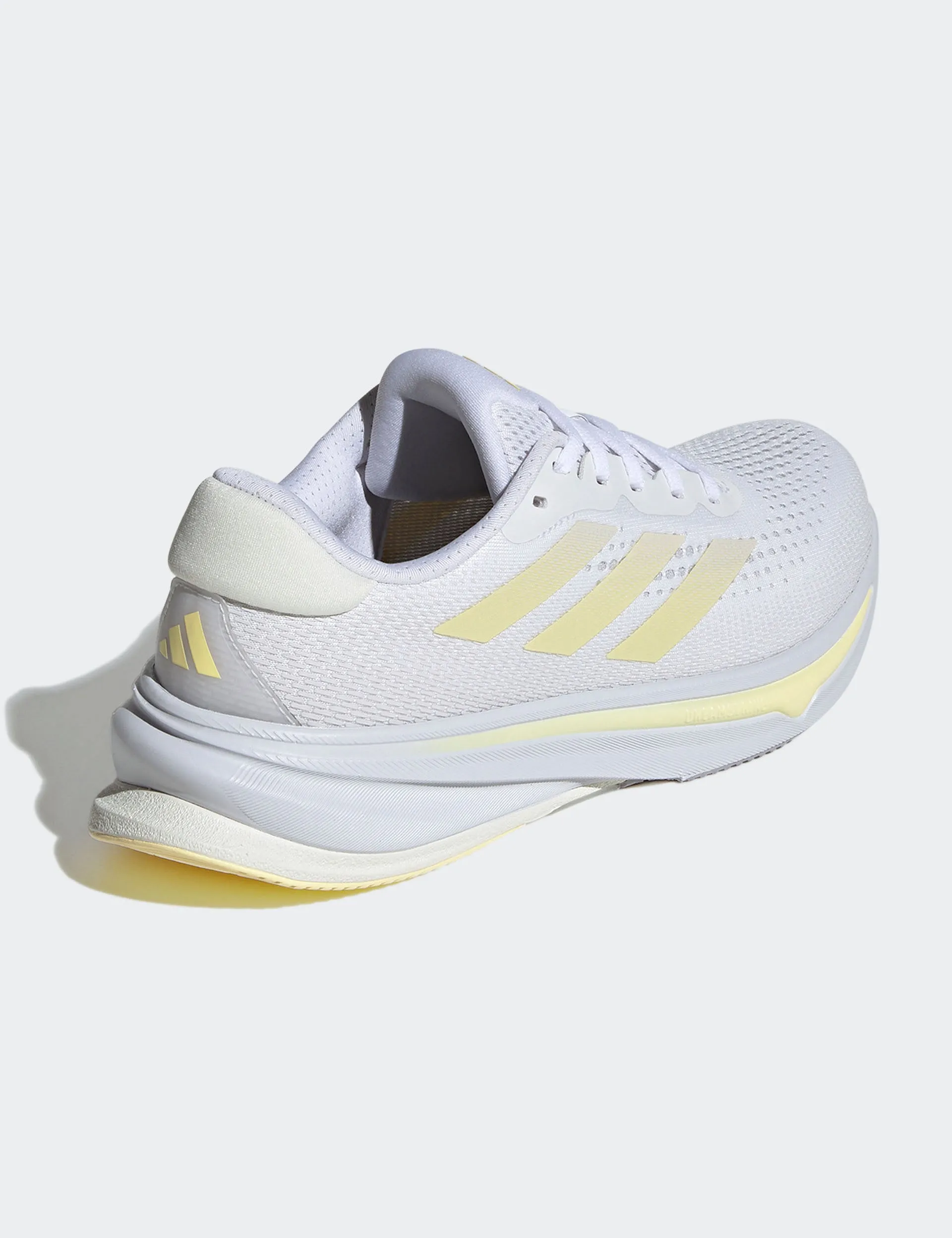 Supernova Rise Laufschuhe - Wolkenweiß/Zero Metallic/Fast Gelb