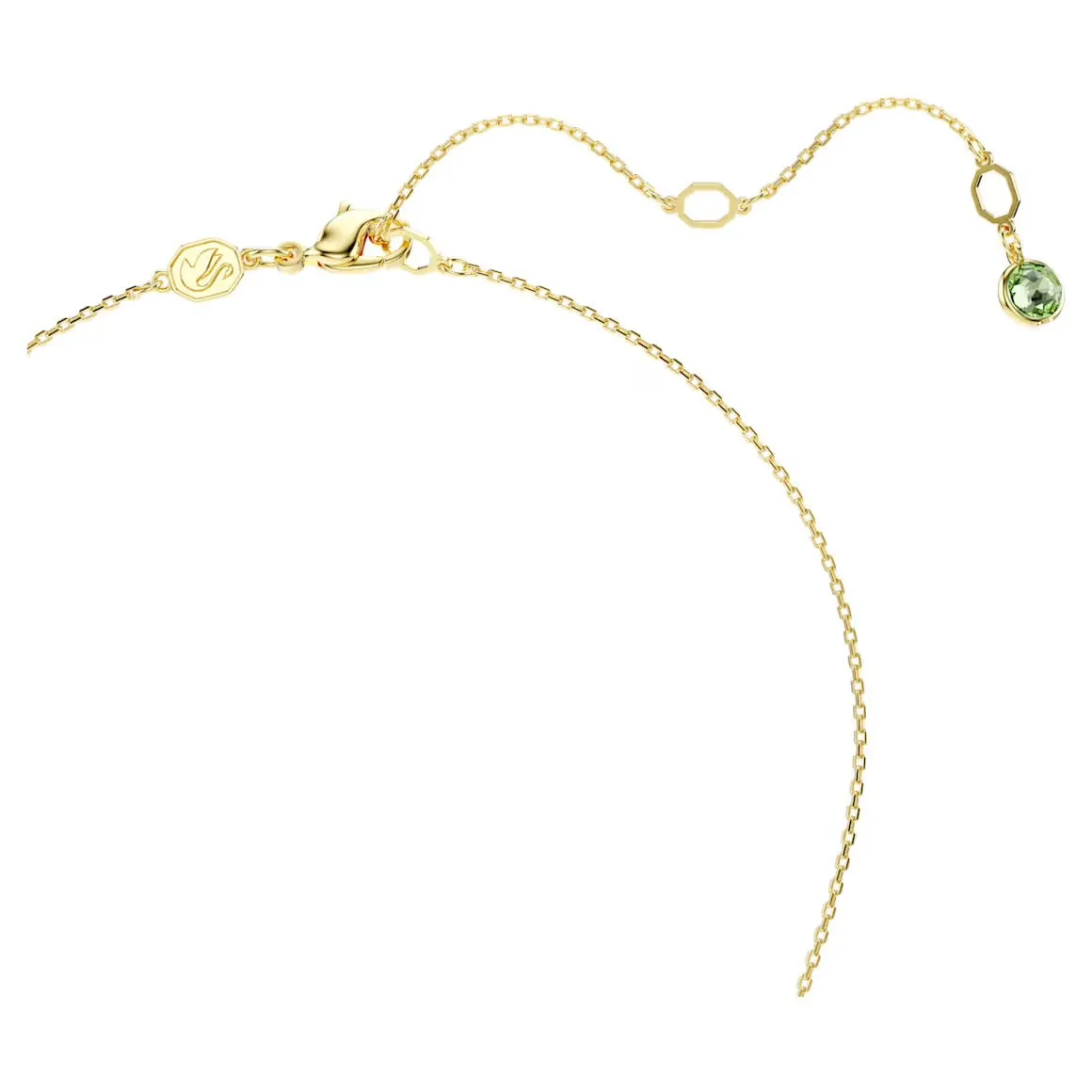 Swarovski Schmuck Chroma Mehrfarbiger Kissenschliff Gold Anhänger