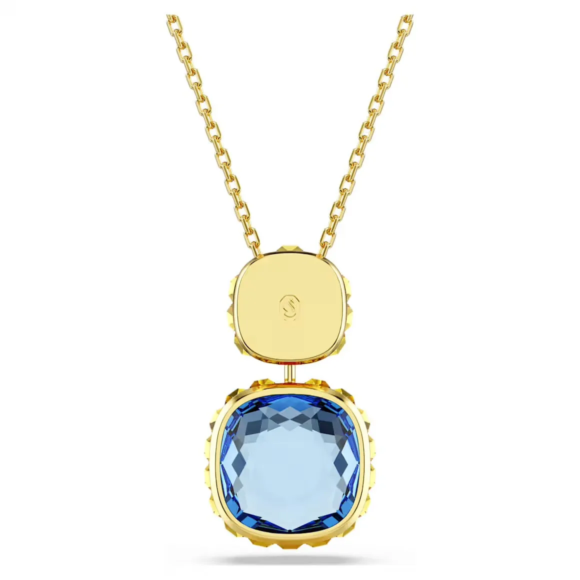 Swarovski Schmuck Chroma Mehrfarbiger Kissenschliff Gold Anhänger