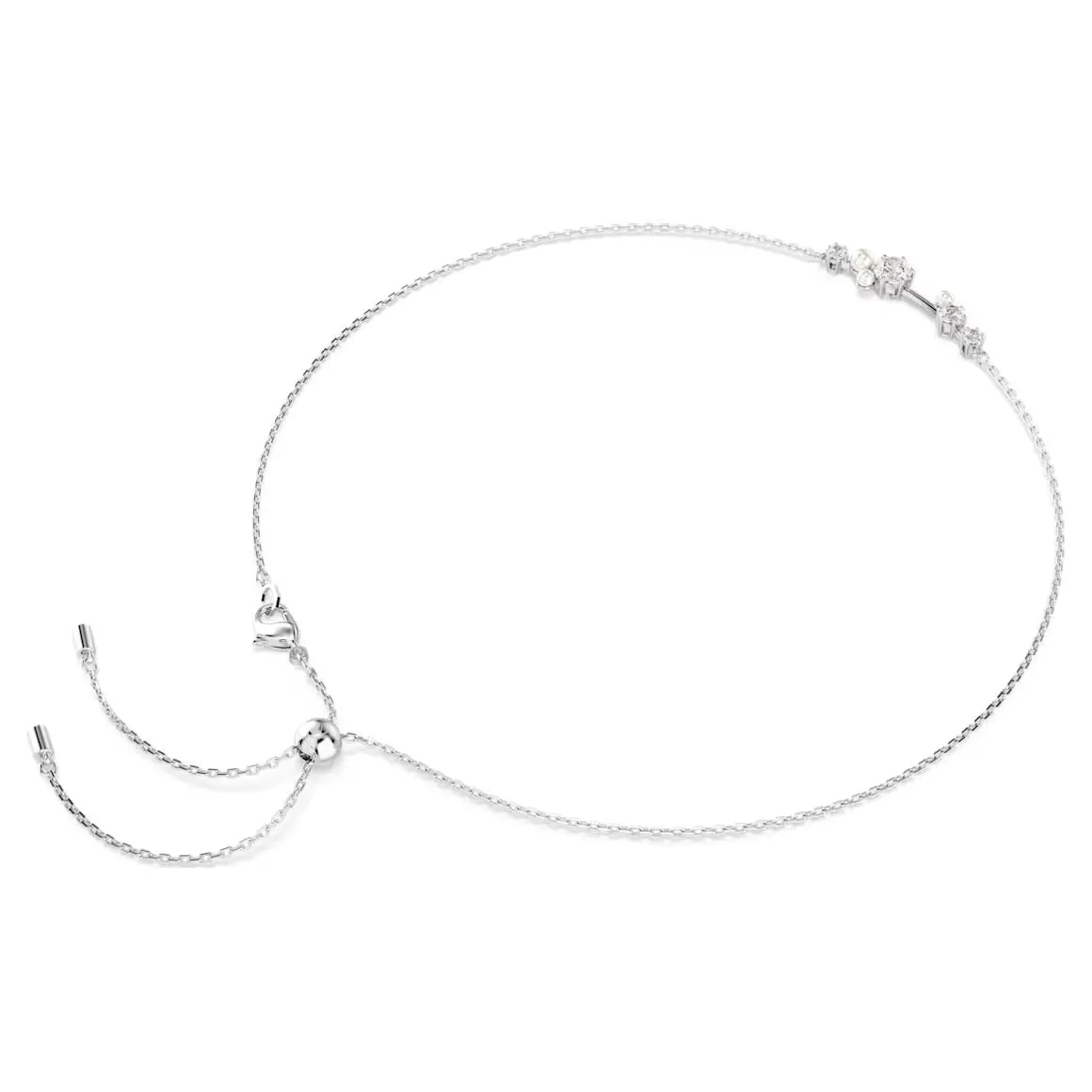 Swarovski Schmuck Constella Perle & Runde Schliffe Silberkette
