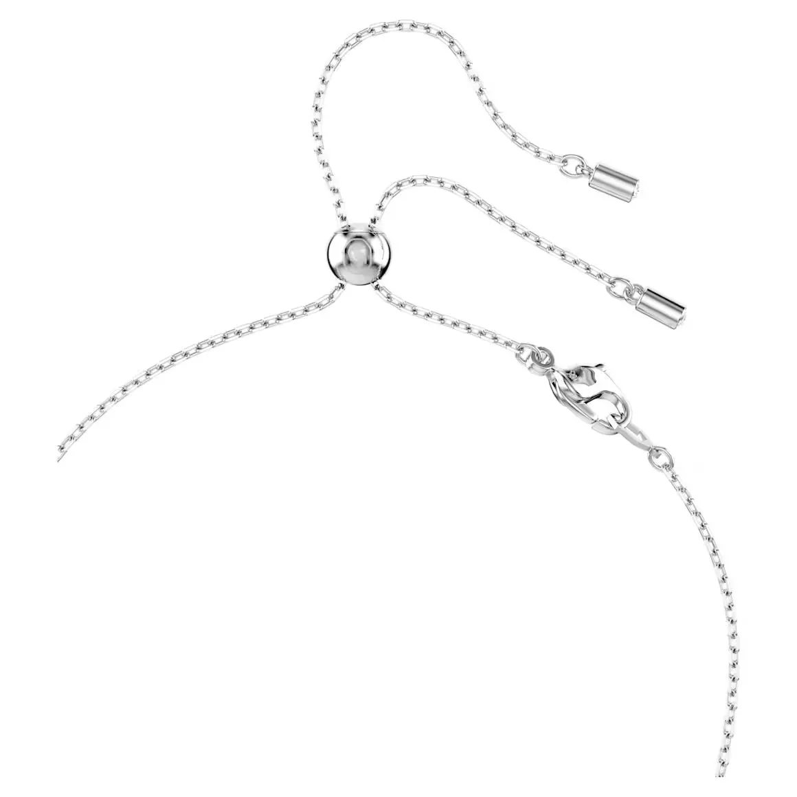 Swarovski Schmuck Constella Perle & Runde Schliffe Silber Y-Halskette