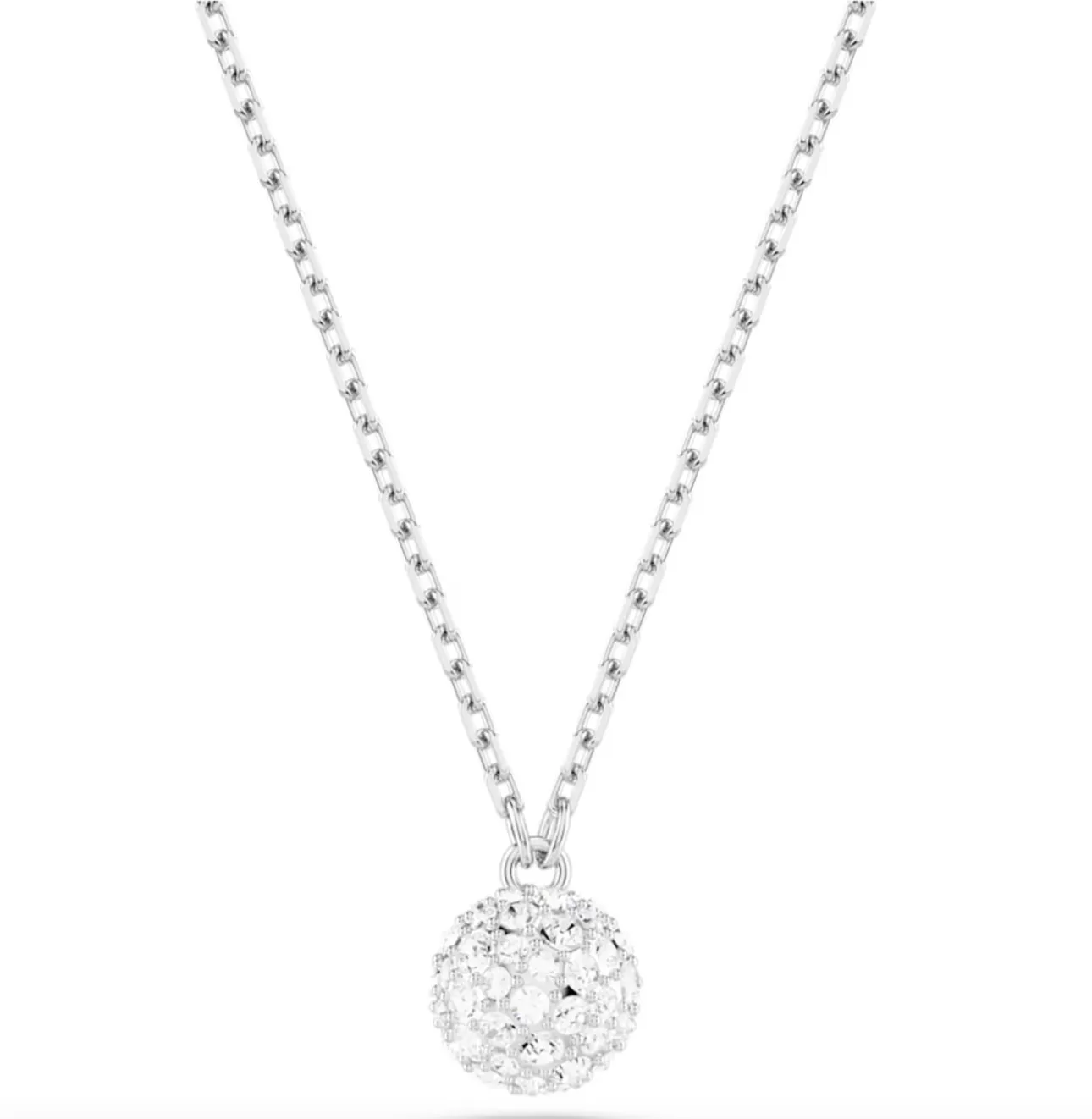 Swarovski Schmuck Dextera Rundschliff Kugel, Weißes Anhänger