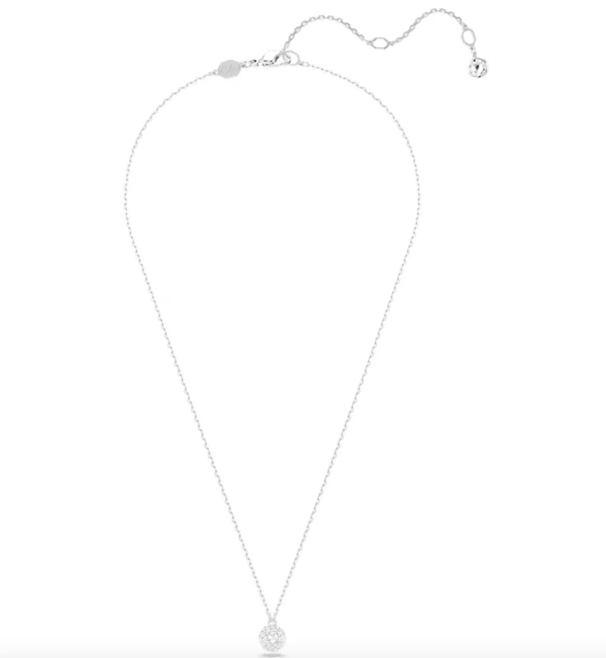 Swarovski Schmuck Dextera Rundschliff Kugel, Weißes Anhänger