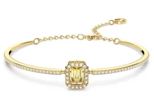Swarovski Schmuck Gold Millenia Gelbes Achteck Halskette & Armband