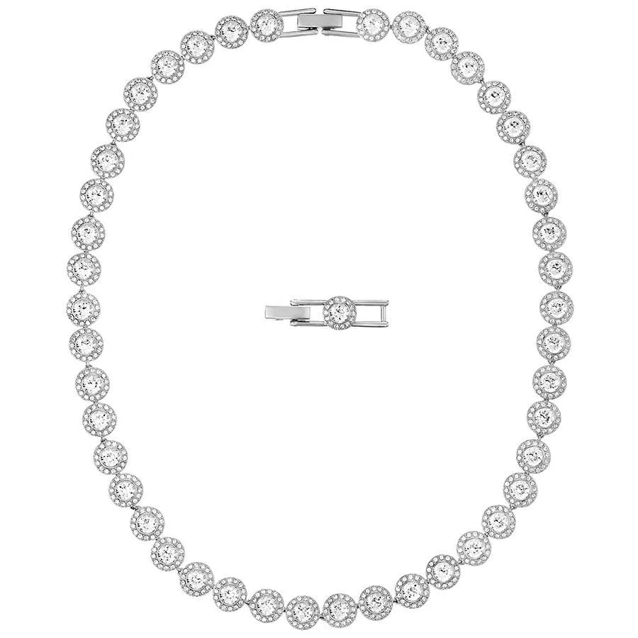Swarovski Schmuck Swarovski Angelic Rhodium Weißkristall Halskette D