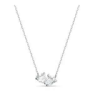 Swarovski Schmuck Swarovski Attract Soul Kristall Weiß Rhodinierte Halskette