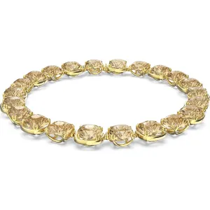 Swarovski Schmuck Swarovski Harmonia Choker in Gelbgold-Optik mit Kristallen