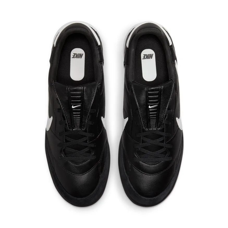 Der Nike Premier 3 Fußballschuh für Kunstrasen - Schwarz/Weiß
