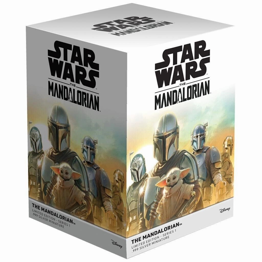 The Mandalorian™ – Serie 1 150g Silber-Miniatur