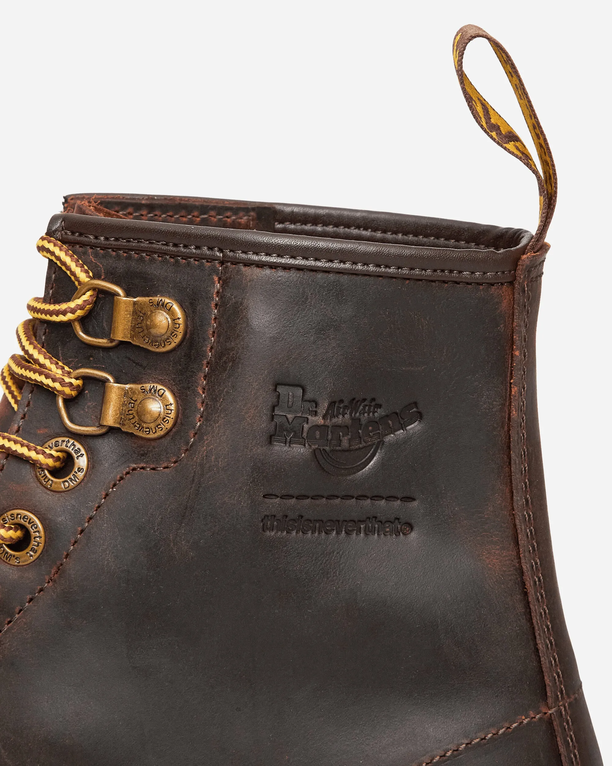 thisisneverthat 1460 Stiefel Kastanienbraun