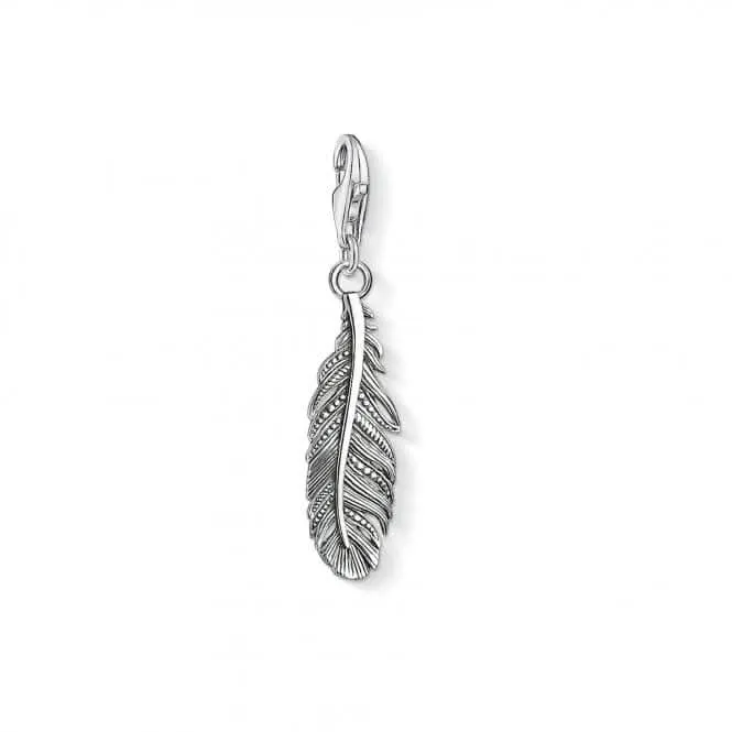 Thomas Sabo Charm Club Detailliertes Feder-Charm 1559-637-21 Thomas Sabo Sammelbare Charms