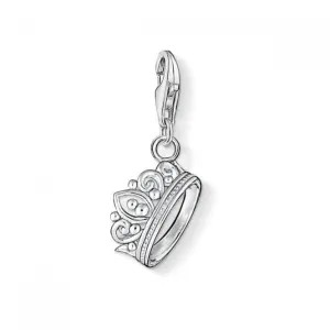 Thomas Sabo Charm Club Sterling Silber Kronen-Anhänger 1011-001-12 Thomas Sabo Sammelbare Anhänger