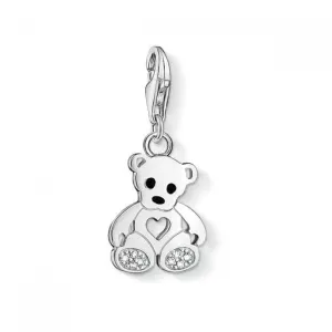 Thomas Sabo Charm Club Anhänger aus Sterling Silber Teddybär 1119-041-14 Thomas Sabo Sammelbare Anhänger