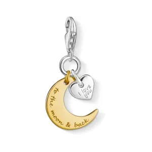 Thomas Sabo Ich Liebe Dich Bis Zum Mond Und Zurück Anhänger 1443-413-39 Thomas Sabo Sammelbare Charms