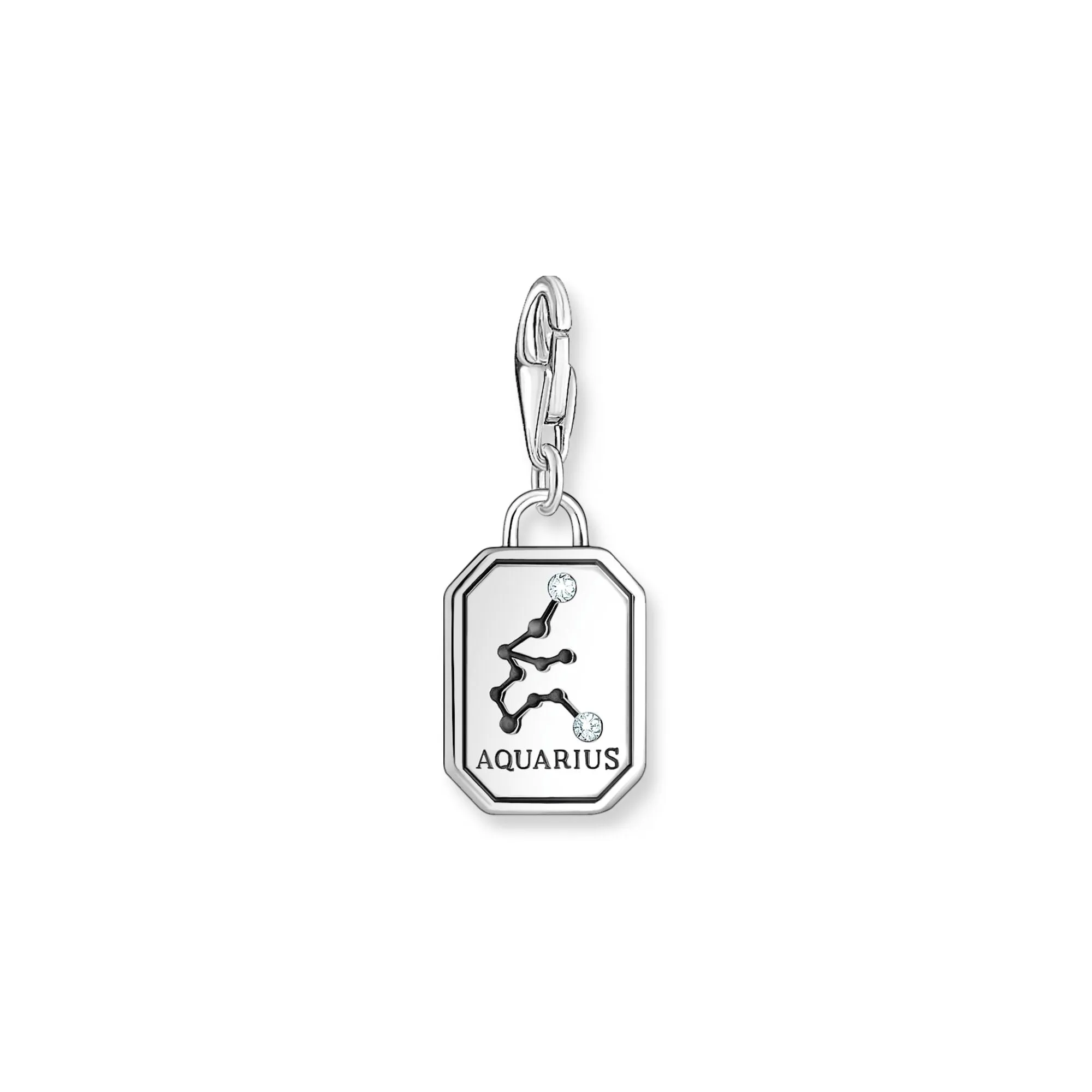 Thomas Sabo Damen Charms Schmuck Wassermann Sternzeichen Silber Charm Anhänger