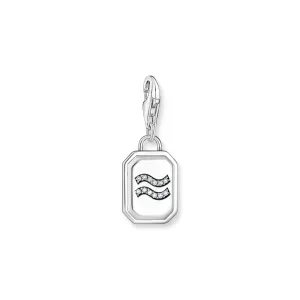 Thomas Sabo Damen Charms Schmuck Wassermann Sternzeichen Silber Charm Anhänger