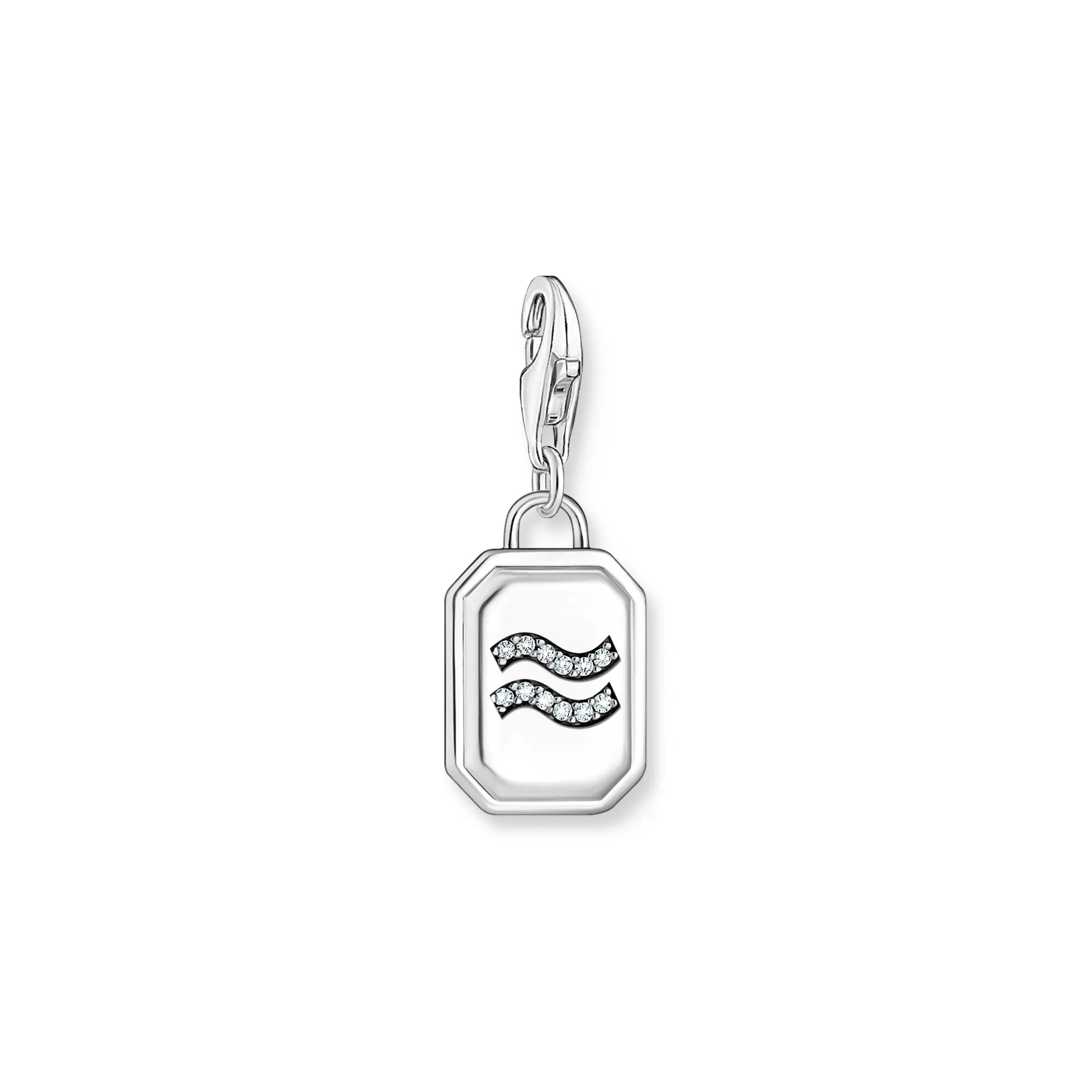 Thomas Sabo Damen Charms Schmuck Wassermann Sternzeichen Silber Charm Anhänger