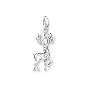 Thomas Sabo Damen Charms Schmuck Charm Anhänger Hirsch Silber