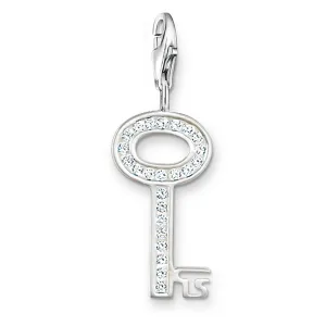 Thomas Sabo Damen Charms Schmuck Anhänger Weißer Schlüssel