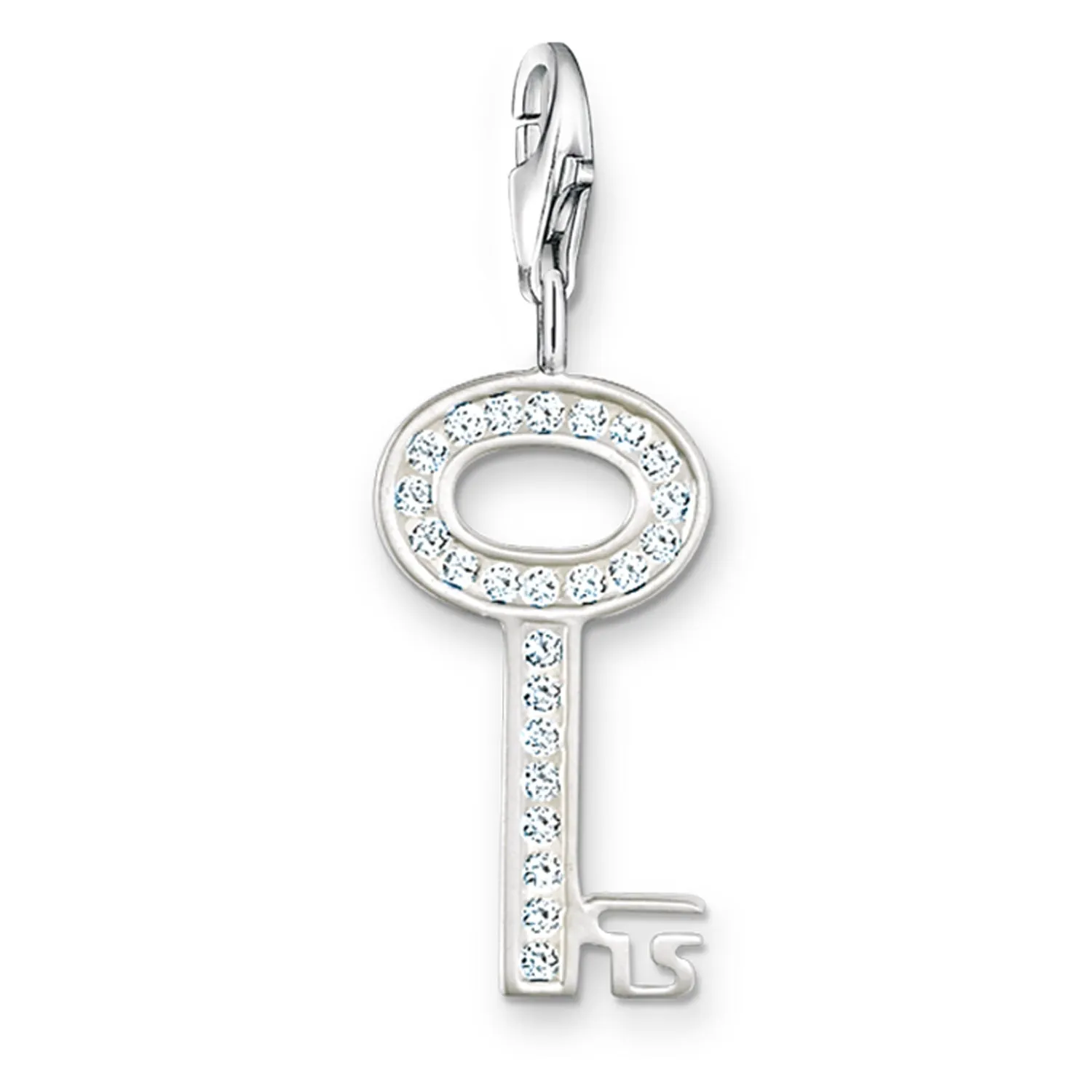 Thomas Sabo Damen Charms Schmuck Anhänger Weißer Schlüssel