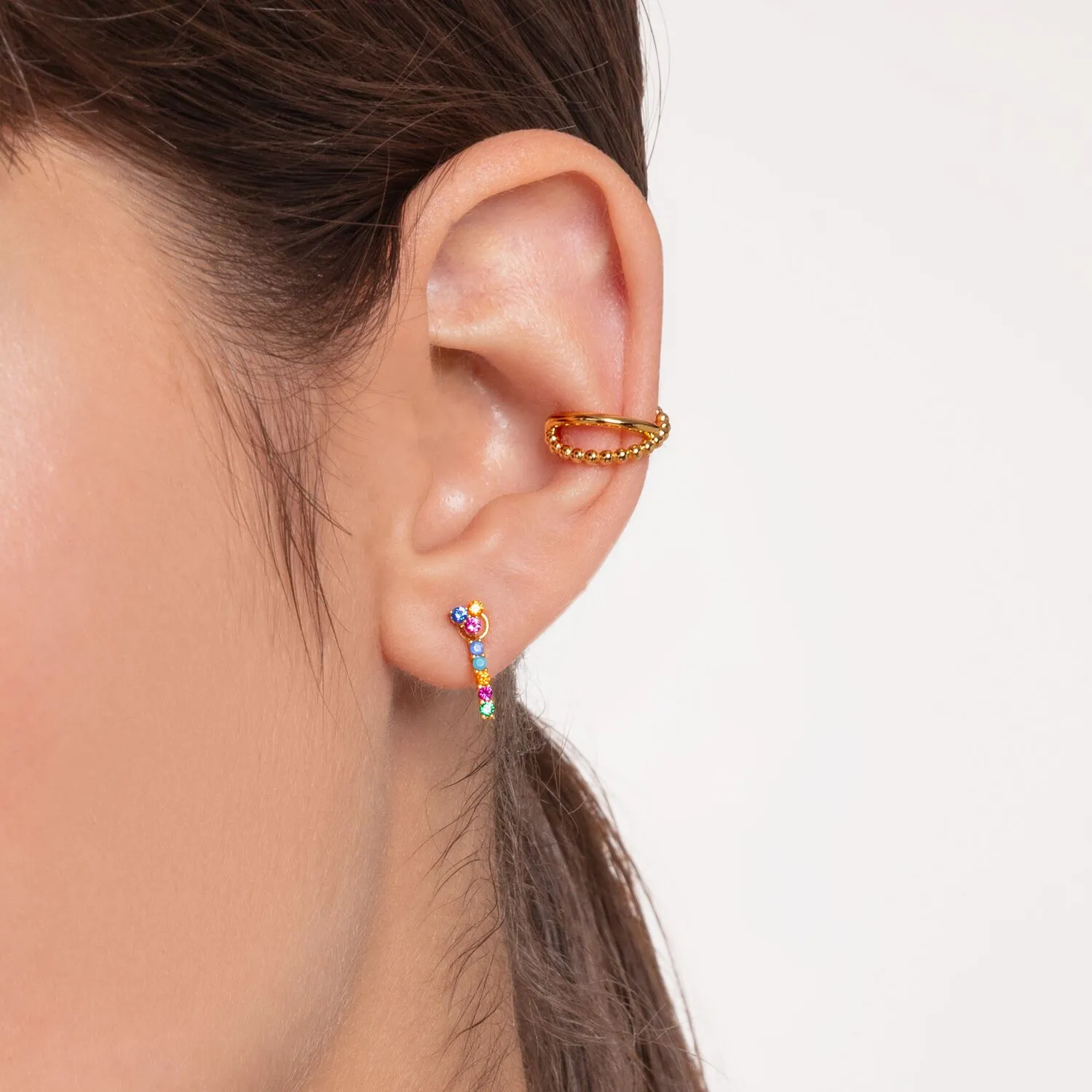 Thomas Sabo Damen Ohrringe Ohr Cuff Punkte (Einzelstück)