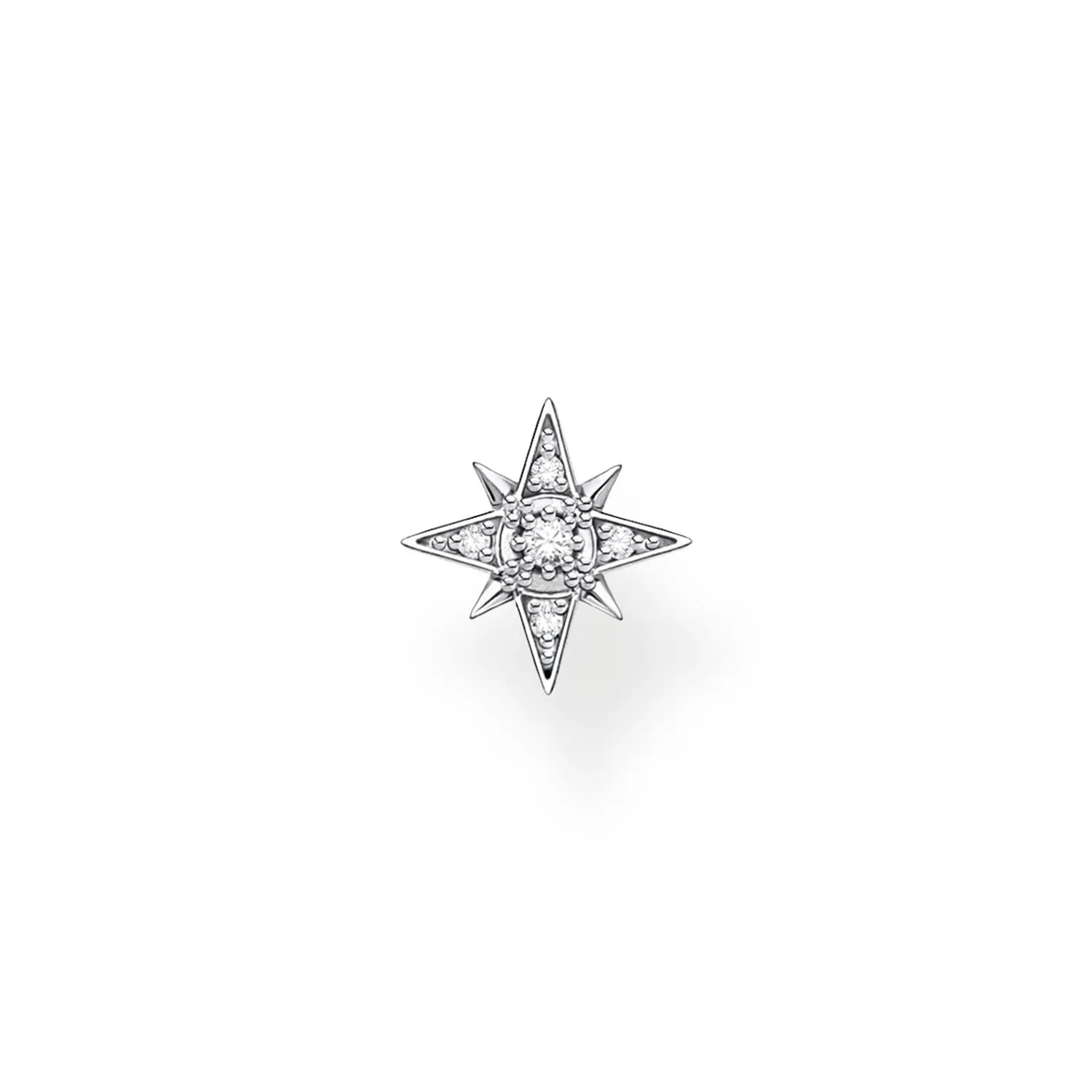 Thomas Sabo Damen Ohrringe Ohrstecker Stern (Einzelstück)