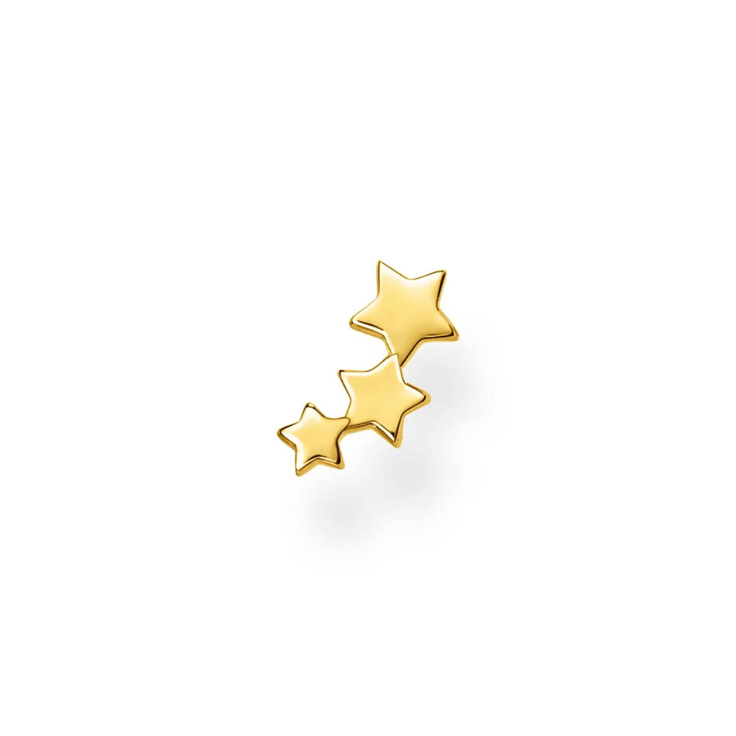 Thomas Sabo Damen Ohrringe Stecker Sterne (Einzel)
